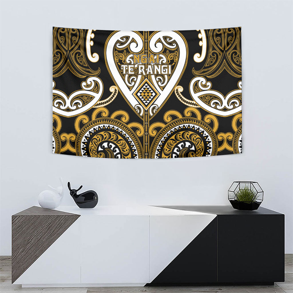 Aotearoa Ngai Te Rangi Tapestry Maori Tribal Pattern LT05 - Polynesian Pride