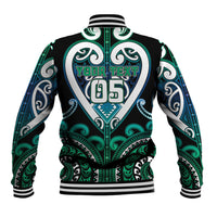 Custom Aotearoa Ngati Ranginui Baseball Jacket Maori Tribal Pattern LT05 - Polynesian Pride