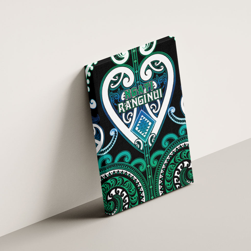 Aotearoa Ngati Ranginui Canvas Wall Art Maori Tribal Pattern LT05 - Polynesian Pride