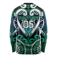 Custom Aotearoa Ngati Ranginui Long Sleeve Shirt Maori Tribal Pattern LT05 - Polynesian Pride