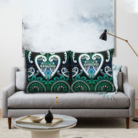Aotearoa Ngati Ranginui Pillow Cover Maori Tribal Pattern LT05 - Polynesian Pride
