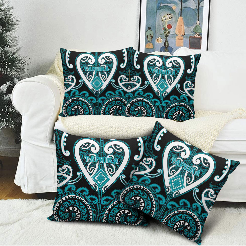 Aotearoa Tapuika Pillow Cover Maori Tribal Pattern LT05 - Polynesian Pride