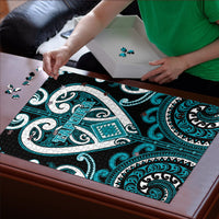 Aotearoa Tapuika Puzzle Maori Tribal Pattern LT05 - Polynesian Pride