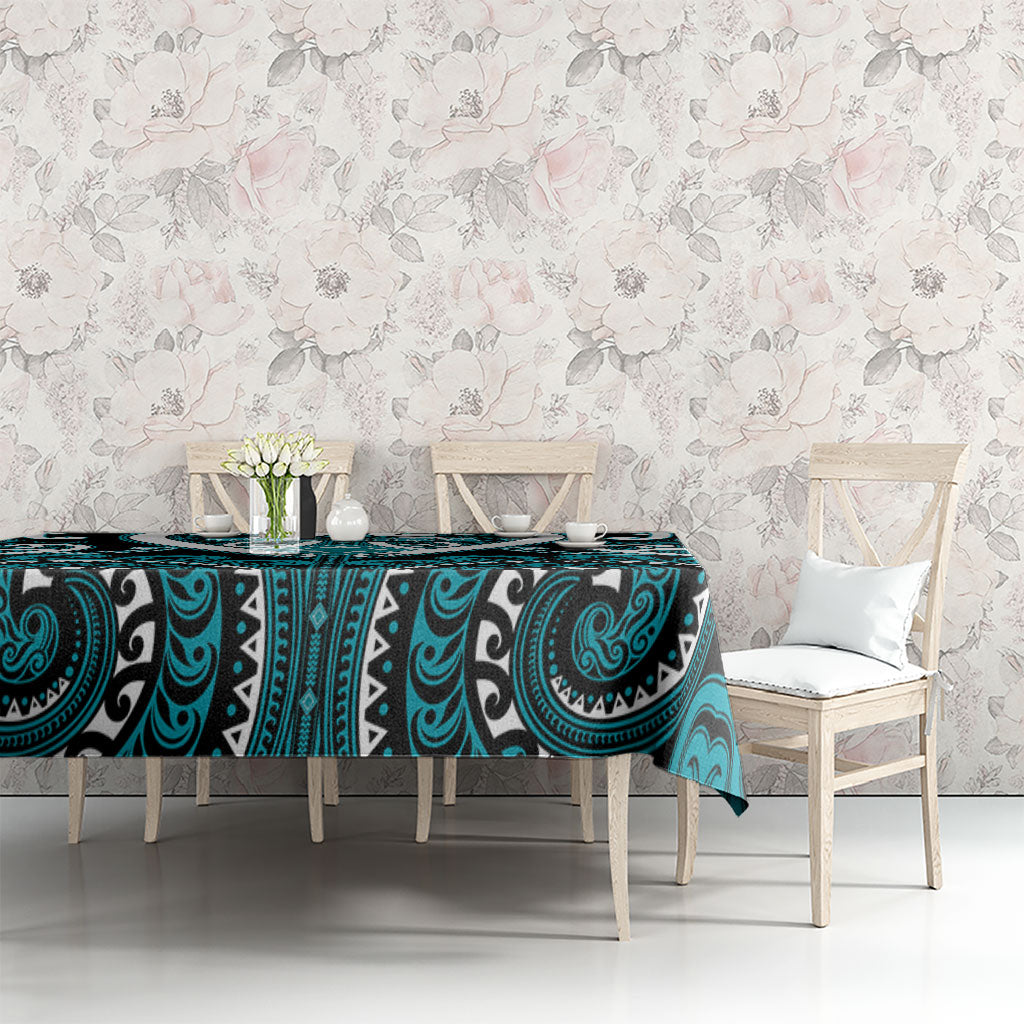 Aotearoa Tapuika Tablecloth Maori Tribal Pattern LT05 - Polynesian Pride
