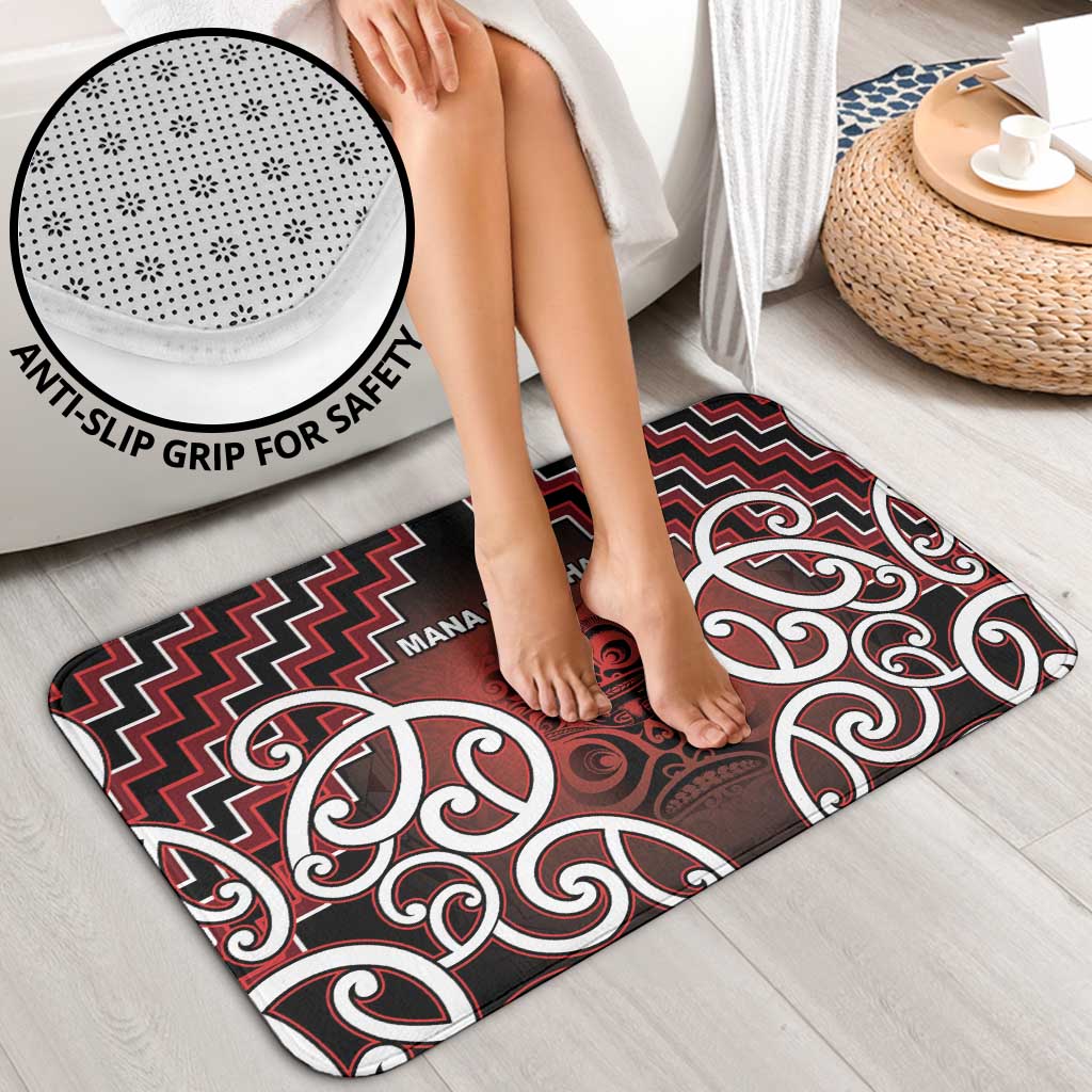 Aotearoa Mana Motuhake Bathroom Set Poutama With Maori Pattern - Polynesian Pride