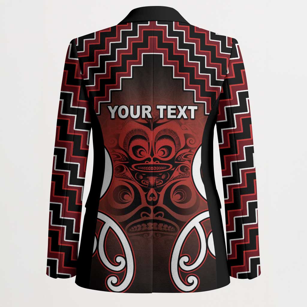 Personalised Aotearoa Mana Motuhake Blazer Poutama With Maori Pattern - Polynesian Pride