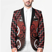 Personalised Aotearoa Mana Motuhake Blazer Poutama With Maori Pattern - Polynesian Pride