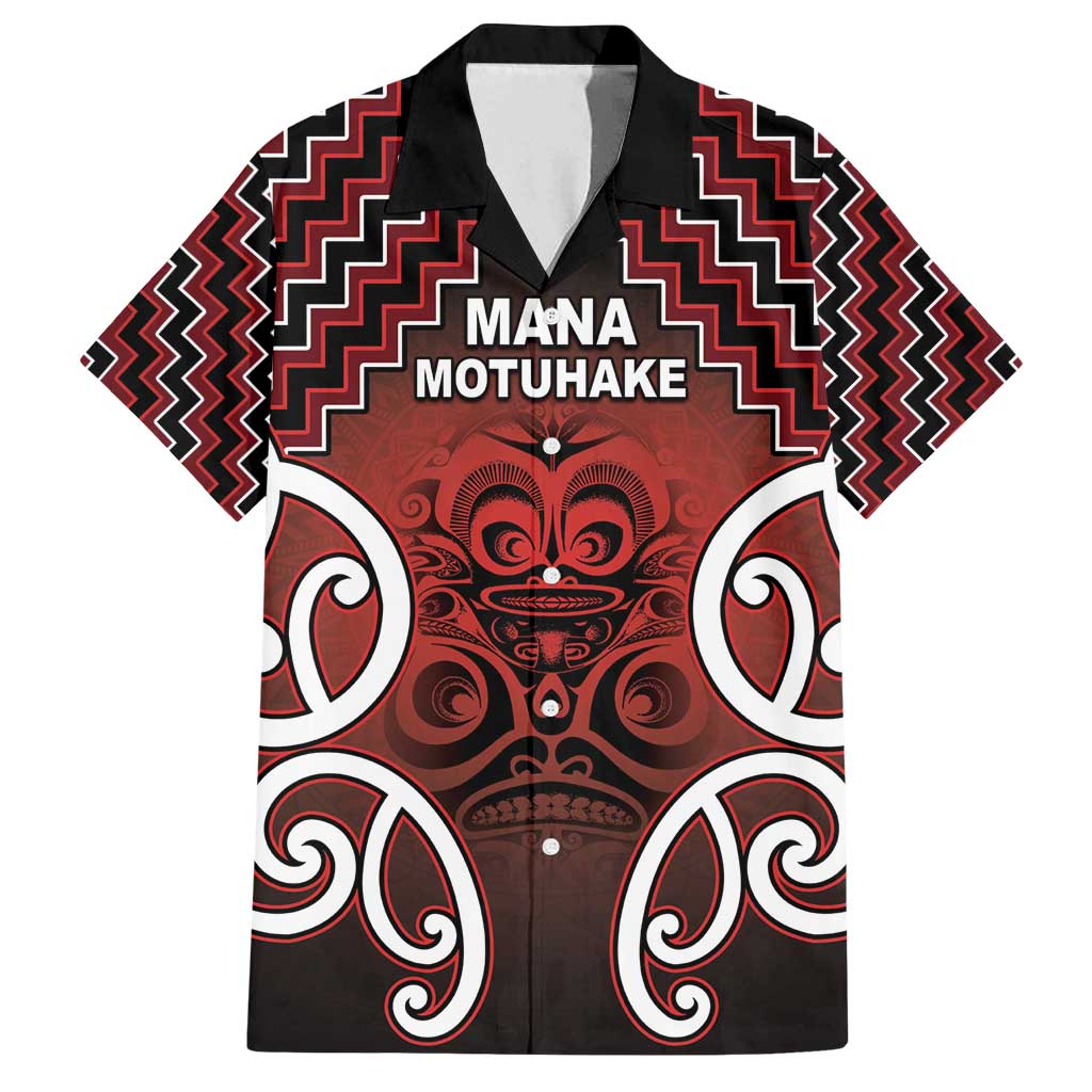 Personalised Aotearoa Mana Motuhake Family Matching Long Sleeve Bodycon Dress and Hawaiian Shirt Poutama With Maori Pattern - Polynesian Pride