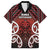Personalised Aotearoa Mana Motuhake Family Matching Long Sleeve Bodycon Dress and Hawaiian Shirt Poutama With Maori Pattern - Polynesian Pride