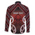 Personalised Aotearoa Mana Motuhake Family Matching Long Sleeve Bodycon Dress and Hawaiian Shirt Poutama With Maori Pattern - Polynesian Pride