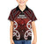 Personalised Aotearoa Mana Motuhake Family Matching Long Sleeve Bodycon Dress and Hawaiian Shirt Poutama With Maori Pattern - Polynesian Pride