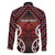 Personalised Aotearoa Mana Motuhake Family Matching Short Sleeve Bodycon Dress and Hawaiian Shirt Poutama With Maori Pattern - Polynesian Pride