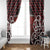 Aotearoa Mana Motuhake Window Curtain Poutama With Maori Pattern - Polynesian Pride