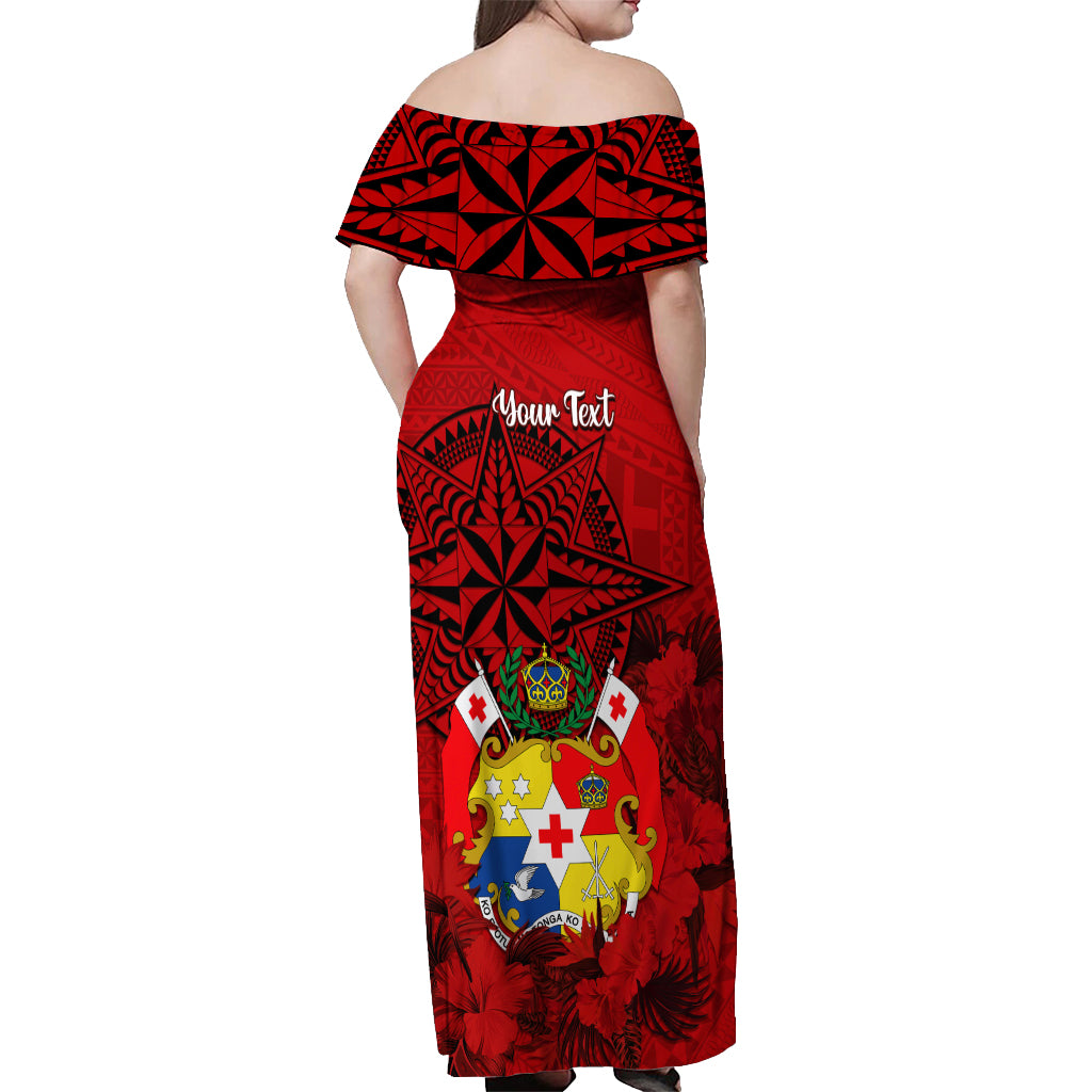 personalized-tonga-king-tupou-i-day-off-shoulder-maxi-dress-tropical-flowers-with-ngatu-pattern