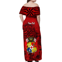 personalized-tonga-king-tupou-i-day-off-shoulder-maxi-dress-tropical-flowers-with-ngatu-pattern