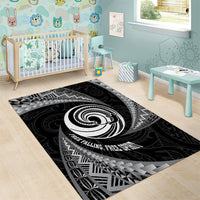 New Zealand Bungy Jumping Area Rug Maori Pattern LT05 - Polynesian Pride