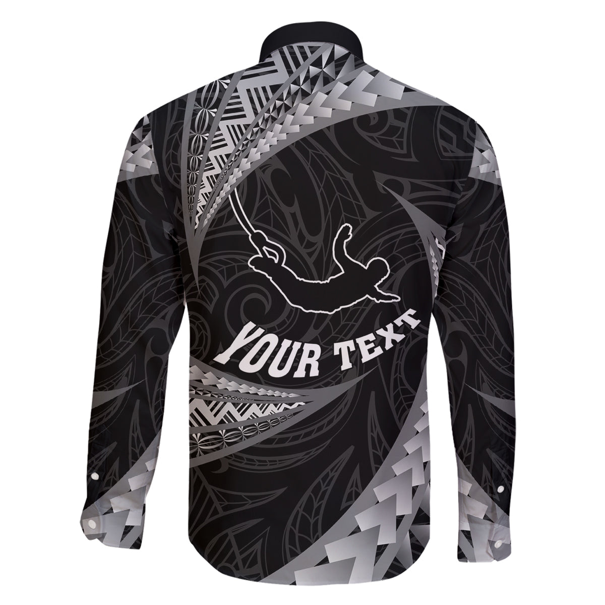 Personalised New Zealand Bungy Jumping Family Matching Tank Maxi Dress and Hawaiian Shirt Maori Pattern LT05 - Polynesian Pride