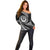 Personalised New Zealand Bungy Jumping Off Shoulder Sweater Maori Pattern LT05 - Polynesian Pride