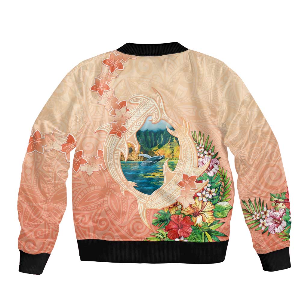 Hawaii Kauai Na Pali Coast Landscape Bomber Jacket