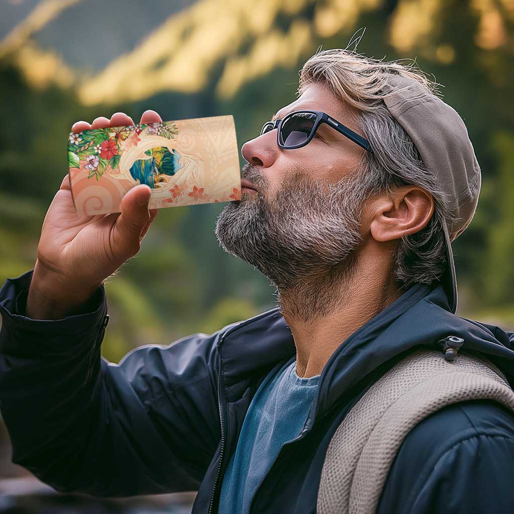 Hawaii Kauai Na Pali Coast Landscape 4 in 1 Can Cooler Tumbler