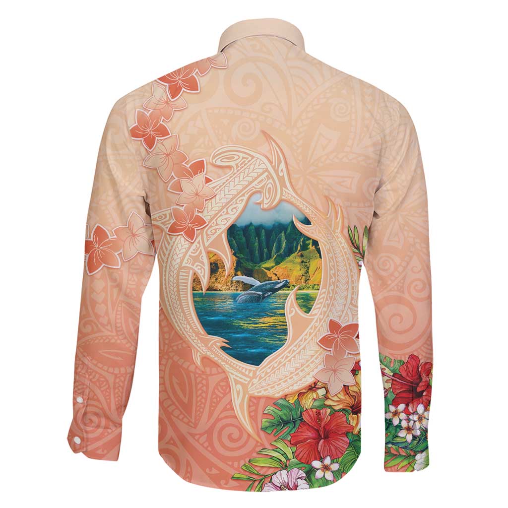 Hawaii Kauai Na Pali Coast Landscape Family Matching Mermaid Dress and Hawaiian Shirt LT05 - Polynesian Pride