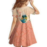 Hawaii Kauai Na Pali Coast Landscape Family Matching Tank Maxi Dress and Hawaiian Shirt LT05 - Polynesian Pride
