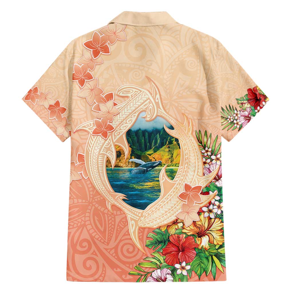 Hawaii Kauai Na Pali Coast Landscape Family Matching Tank Maxi Dress and Hawaiian Shirt LT05 - Polynesian Pride