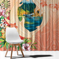 Hawaii Kauai Na Pali Coast Landscape Window Curtain LT05 - Polynesian Pride