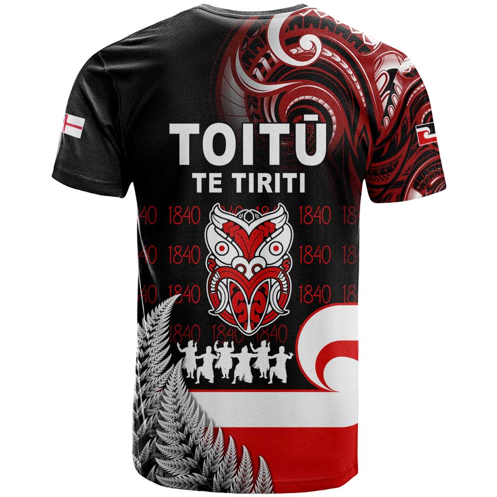 Aotearoa Toitu He Whakaputanga T Shirt Toitu Te Tiriti O Waitangi