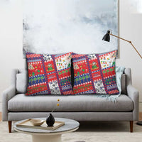 Wallis And Futuna Christmas Pillow Cover Festive Beach Vibes - Polynesian Pride