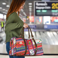 Wallis And Futuna Christmas Travel Bag Festive Beach Vibes - Polynesian Pride