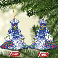 Northern Mariana Islands Christmas Ceramic Ornament Festive Beach Vibes - Polynesian Pride