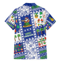 Northern Mariana Islands Christmas Family Matching Mermaid Dress and Hawaiian Shirt Festive Beach Vibes - Polynesian Pride