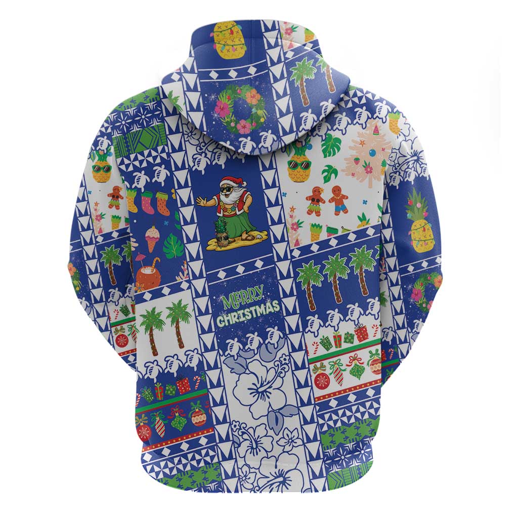 Northern Mariana Islands Christmas Hoodie Festive Beach Vibes - Polynesian Pride