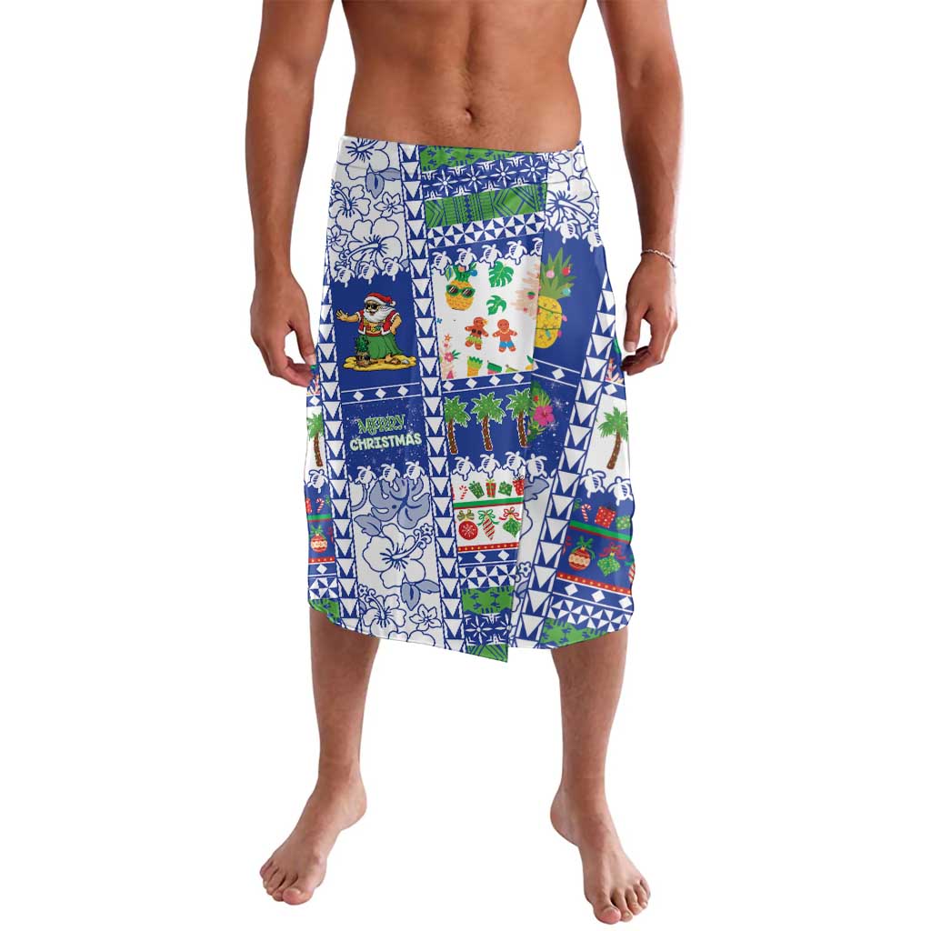 Northern Mariana Islands Christmas Lavalava Festive Beach Vibes - Polynesian Pride
