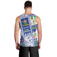 Northern Mariana Islands Christmas Men Tank Top Festive Beach Vibes - Polynesian Pride
