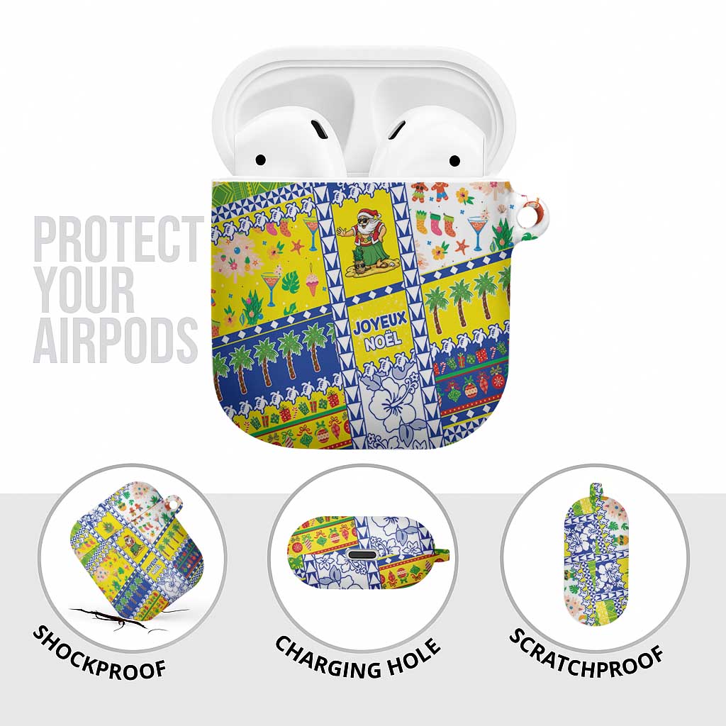 New Caledonia Christmas AirPods Case Festive Beach Vibes - Polynesian Pride