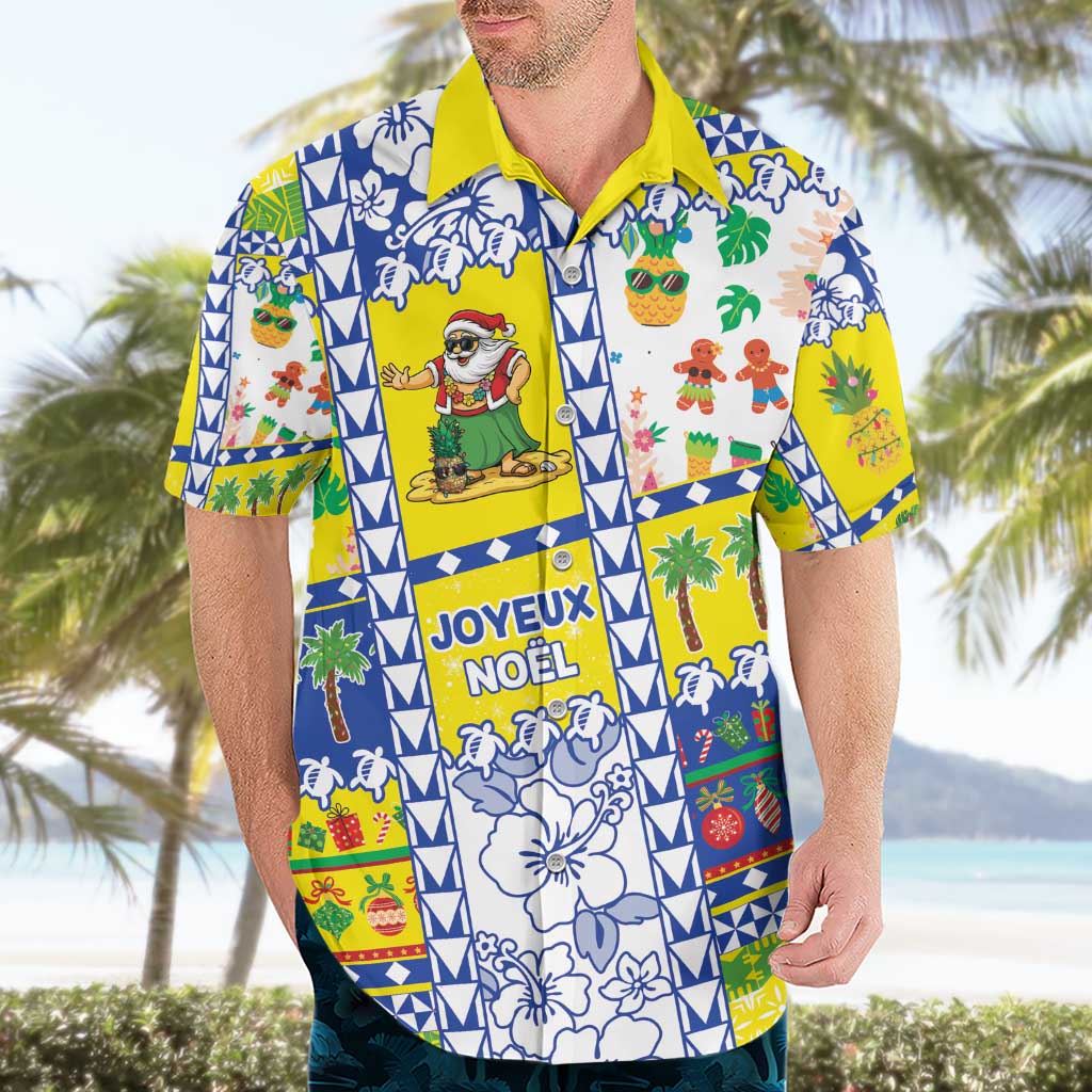 New Caledonia Christmas Hawaiian Shirt Festive Beach Vibes - Polynesian Pride