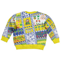 New Caledonia Christmas Kid Ugly Christmas Sweater Festive Beach Vibes - Polynesian Pride