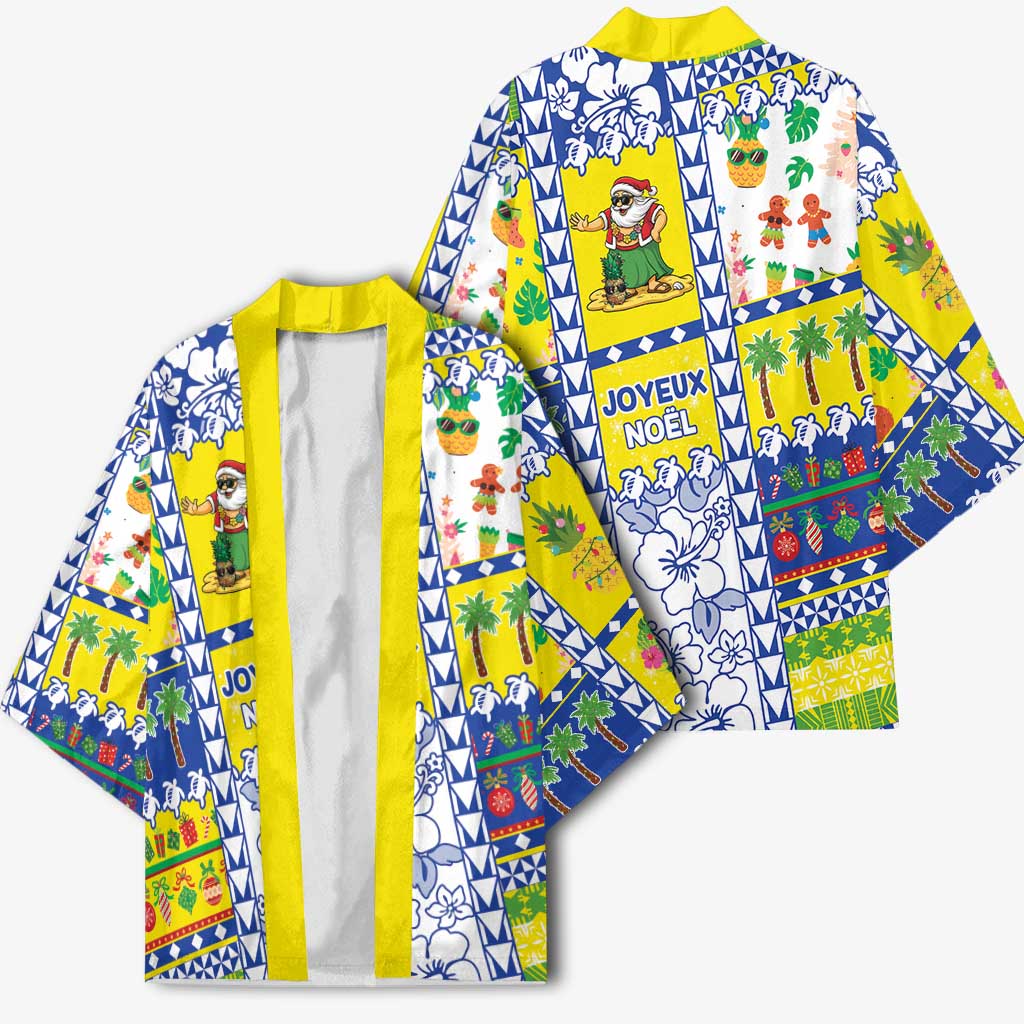 New Caledonia Christmas Kimono Festive Beach Vibes - Polynesian Pride