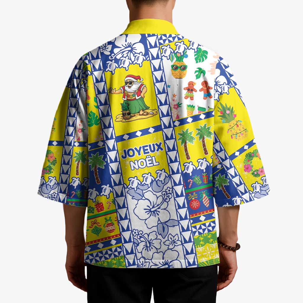 New Caledonia Christmas Kimono Festive Beach Vibes - Polynesian Pride