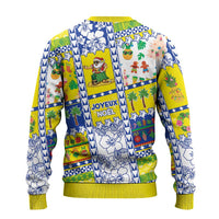 New Caledonia Christmas Ugly Christmas Sweater Festive Beach Vibes - Polynesian Pride