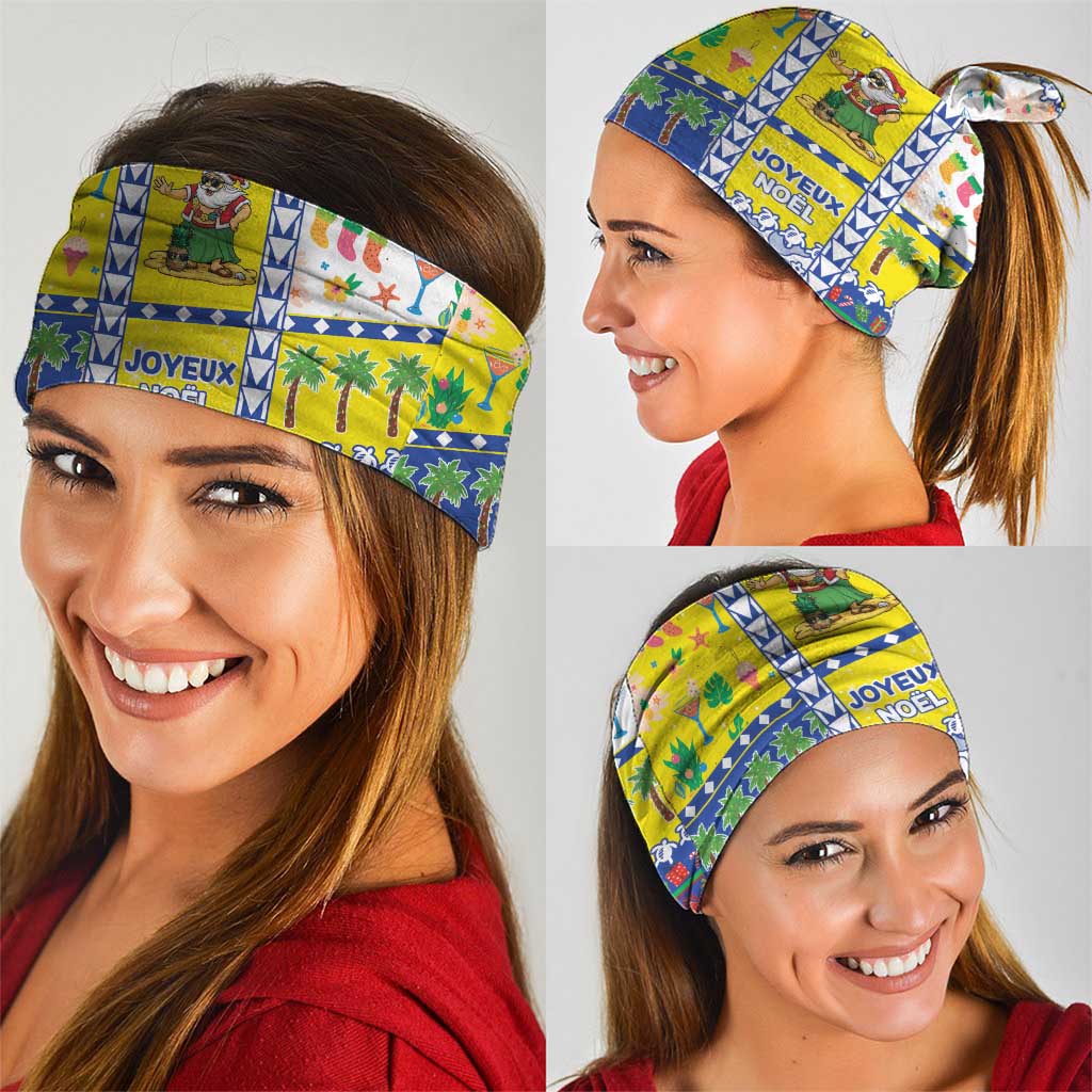 New Caledonia Christmas Neck Gaiter Festive Beach Vibes - Polynesian Pride