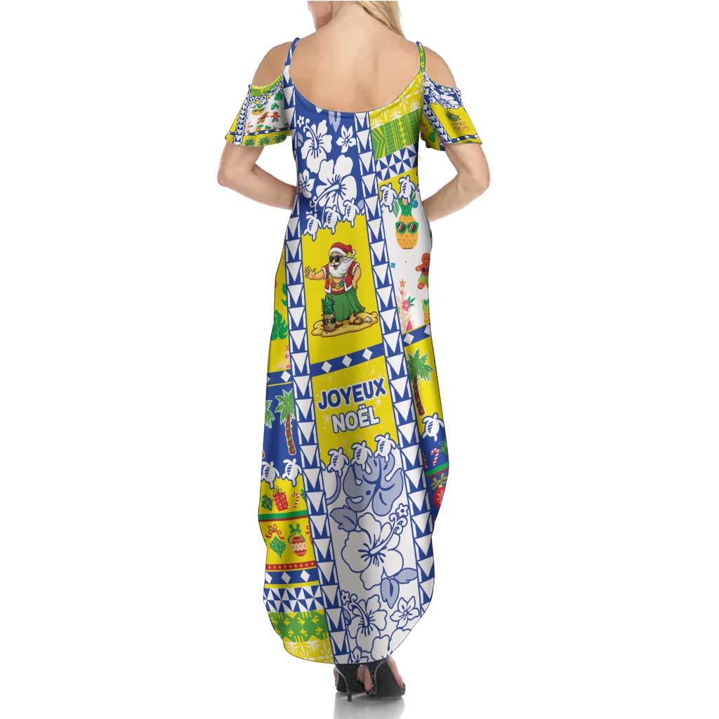 New Caledonia Christmas Summer Maxi Dress Festive Beach Vibes - Polynesian Pride