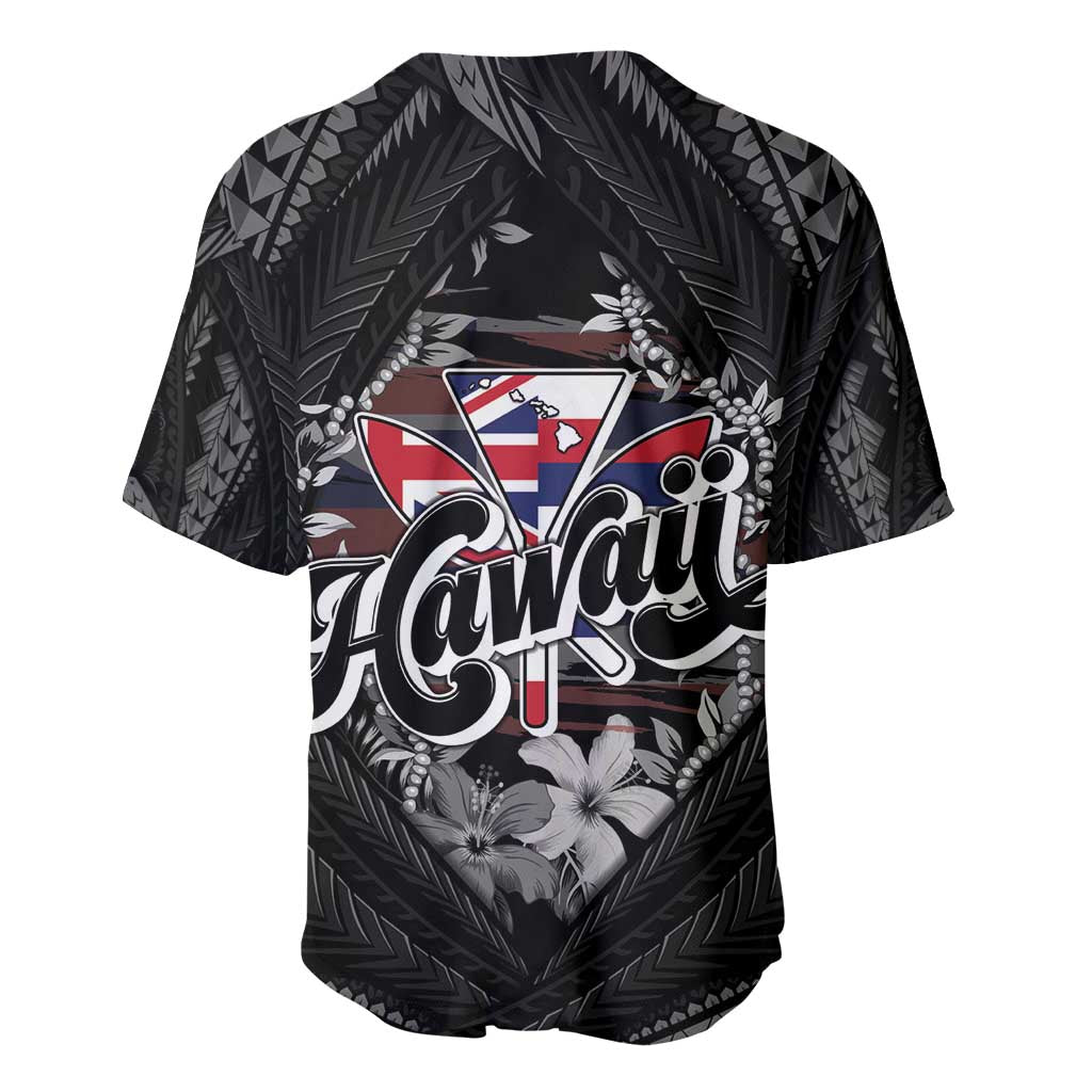 Hawaii November 28th Baseball Jersey Kanaka Maoli Tribal Pattern - Polynesian Pride