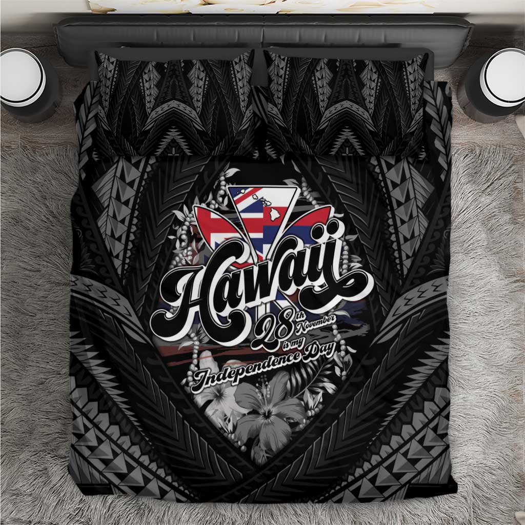 Hawaii November 28th Bedding Set Kanaka Maoli Tribal Pattern - Polynesian Pride