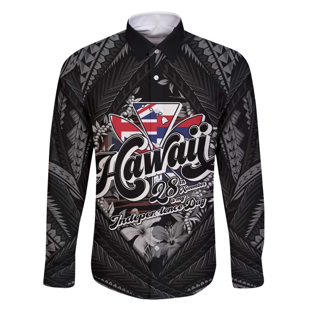 Hawaii November 28th Family Matching Mermaid Dress and Hawaiian Shirt Kanaka Maoli Tribal Pattern - Polynesian Pride