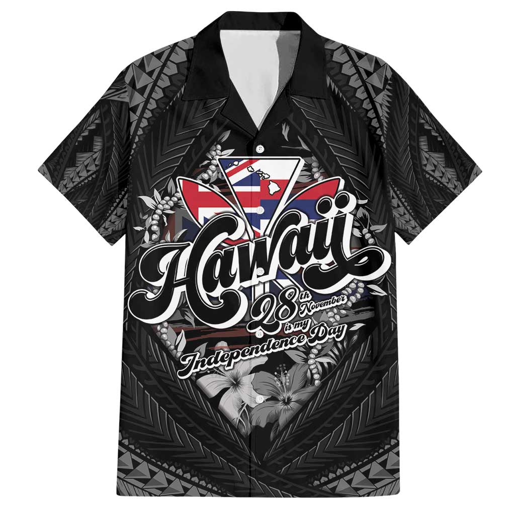 Hawaii November 28th Hawaiian Shirt Kanaka Maoli Tribal Pattern - Polynesian Pride