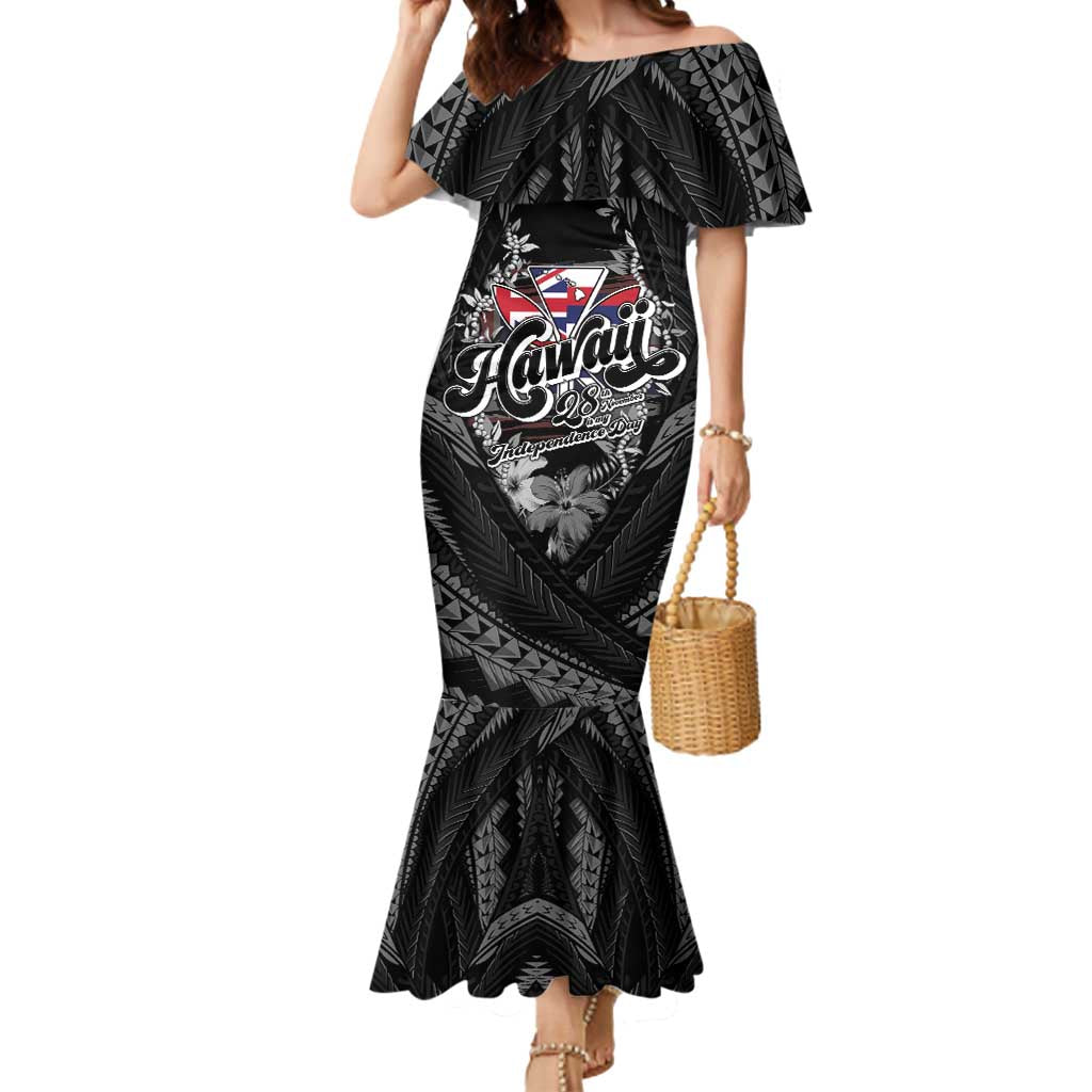 Hawaii November 28th Mermaid Dress Kanaka Maoli Tribal Pattern - Polynesian Pride