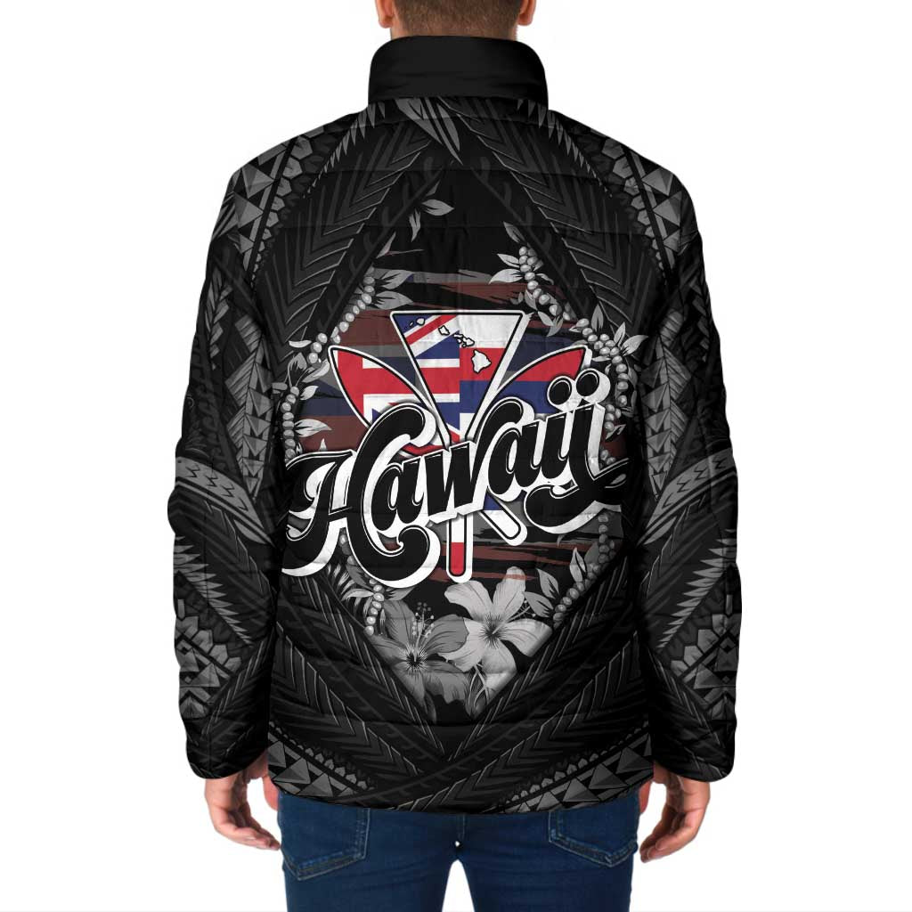 Hawaii November 28th Padded Jacket Kanaka Maoli Tribal Pattern LT05 - Polynesian Pride